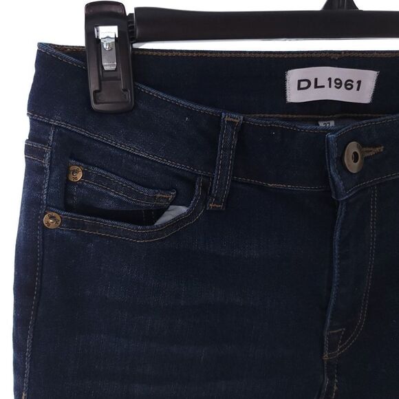 DL1961 Womens Size 27 Solid Blue Florence Skinny Jeans - Picture 6 of 12
